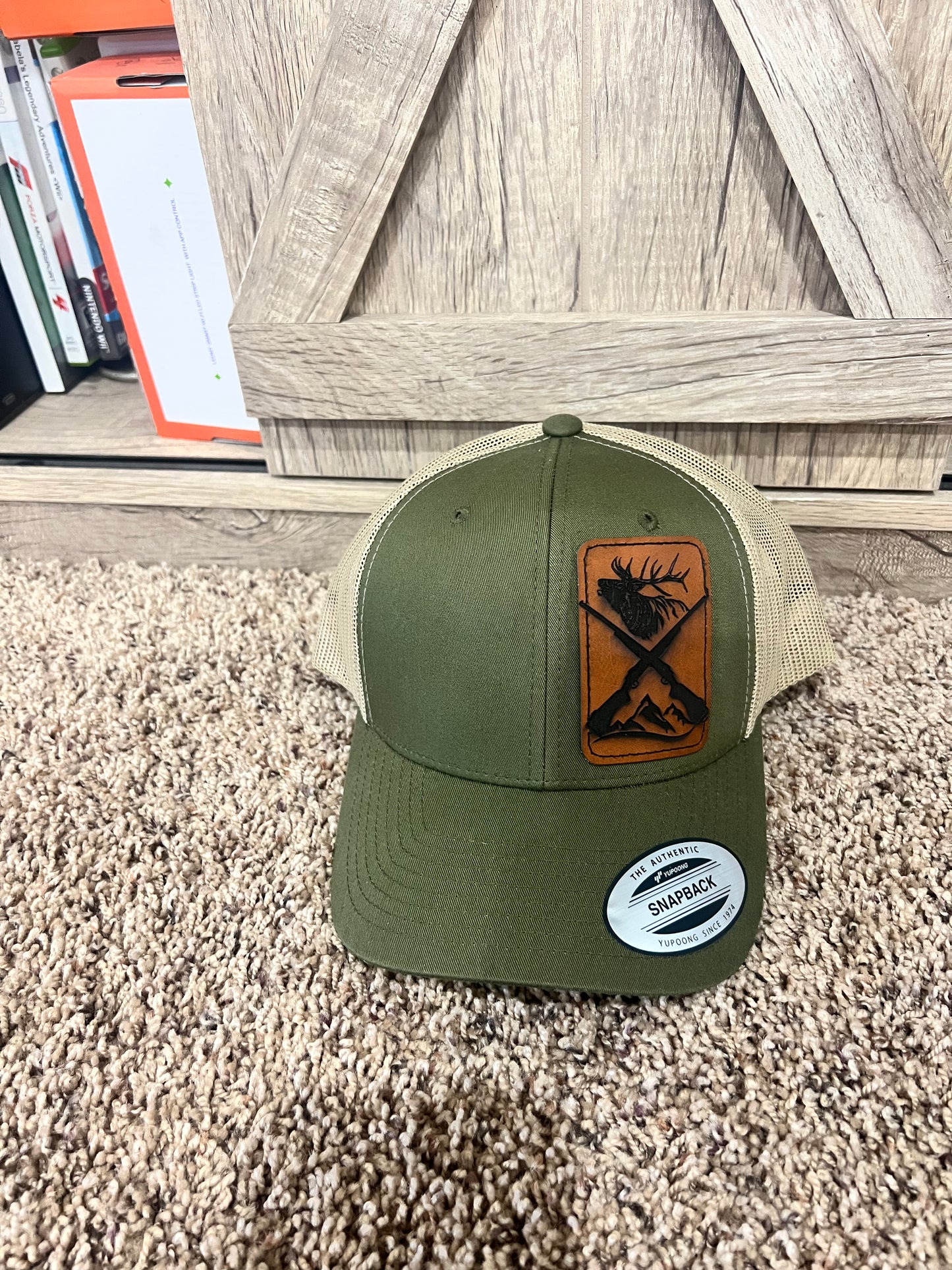 Green hunting hat